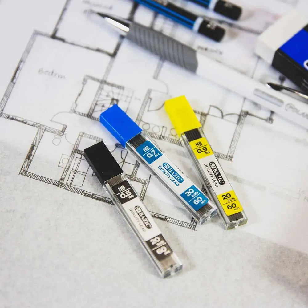 Mechanical Pencil Lead 0.9mm 20 Ct. (8/Pack)