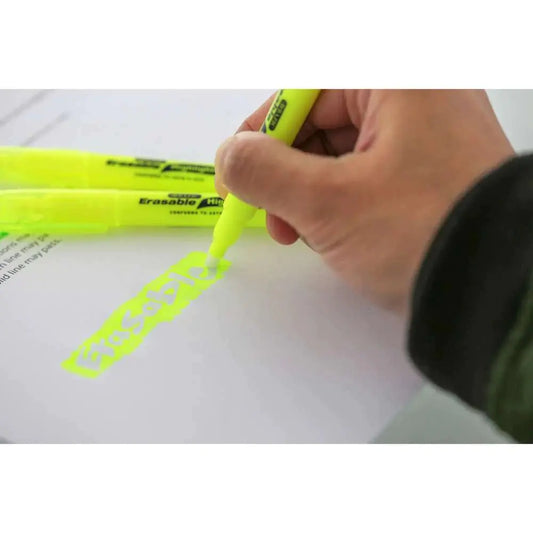 Erasable Highlighter Yellow (3/Pack)